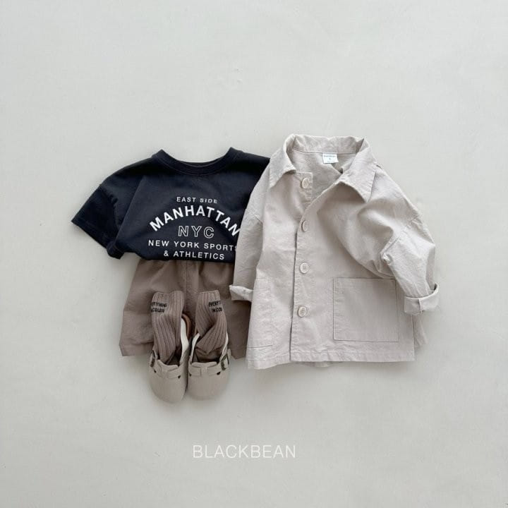 Black Bean - Korean Children Fashion - #fashionkids - Vov Top Bottom Set - 4