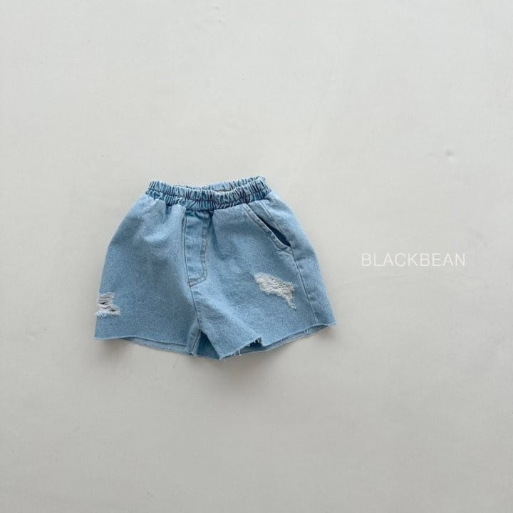 Black Bean - Korean Children Fashion - #kidsstore - 615 Blue Denim Vintage Pants - 2