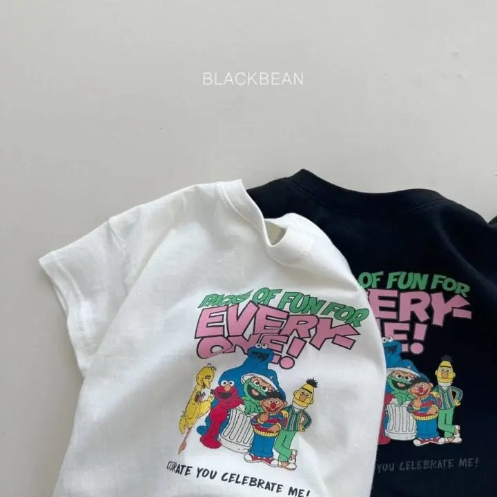 Black Bean - Korean Children Fashion - #kidsstore - One Pick Tee - 10