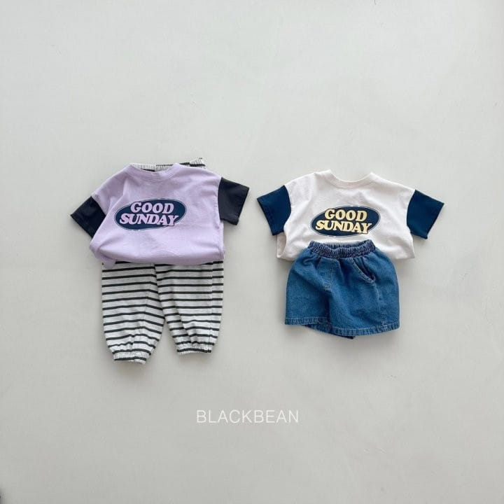 Black Bean - Korean Children Fashion - #kidsstore - Sunday Tee - 2