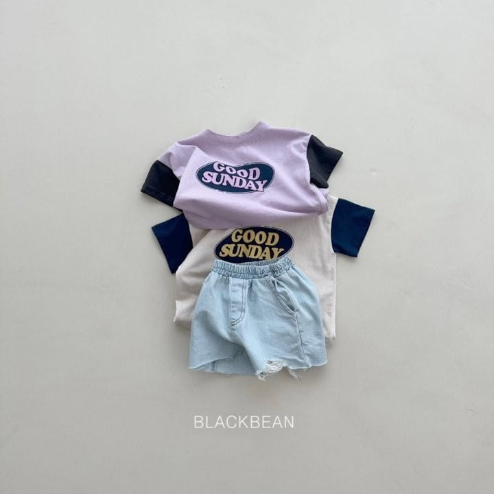 Black Bean - Korean Children Fashion - #kidzfashiontrend - Sunday Tee - 3