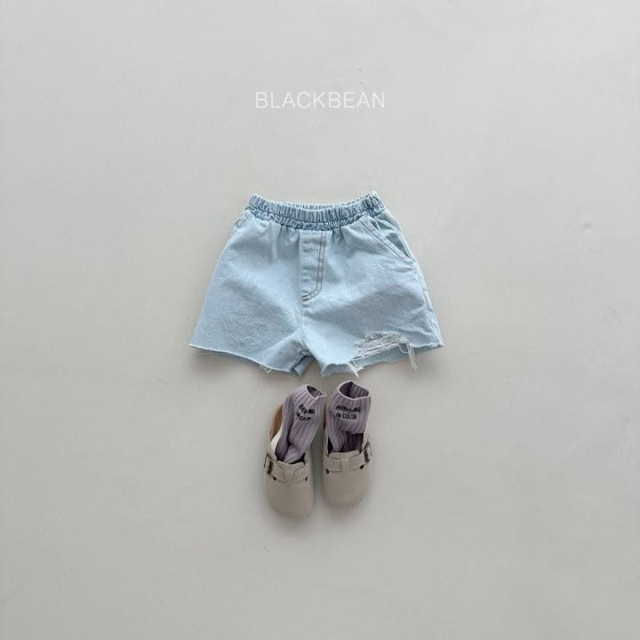 Black Bean - Korean Children Fashion - #littlefashionista - 616 Vintage Light Denim Pants - 6