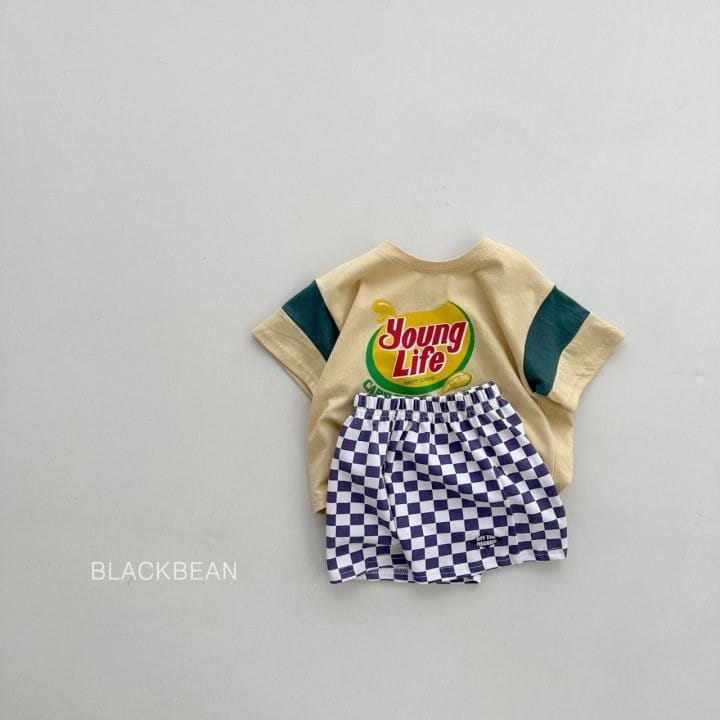 Black Bean - Korean Children Fashion - #littlefashionista - Checker Pants - 8