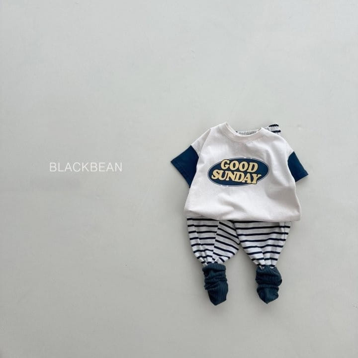 Black Bean - Korean Children Fashion - #littlefashionista - Sunday Tee - 5