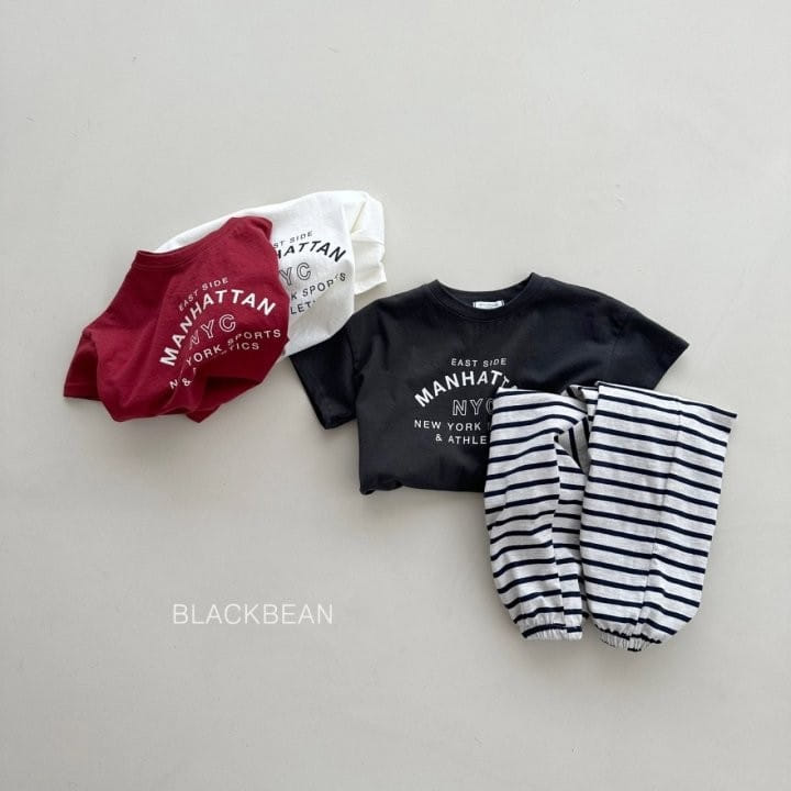 Black Bean - Korean Children Fashion - #magicofchildhood - Manhattan Tee