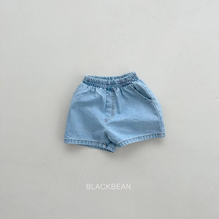 Black Bean - Korean Children Fashion - #magicofchildhood - 617 Basic Denim Shorts - 8