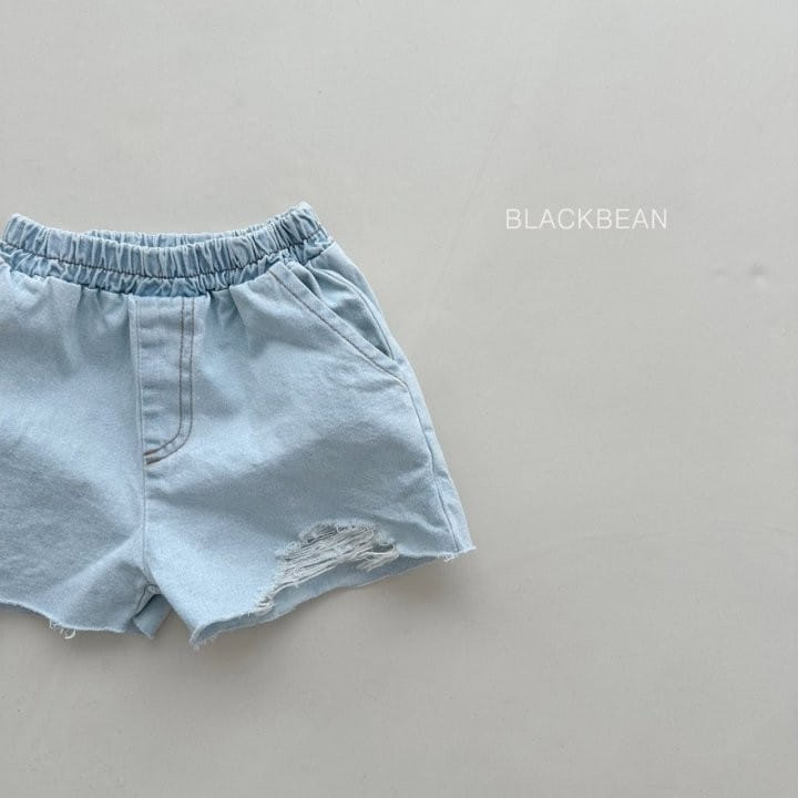 Black Bean - Korean Children Fashion - #magicofchildhood - 616 Vintage Light Denim Pants - 7