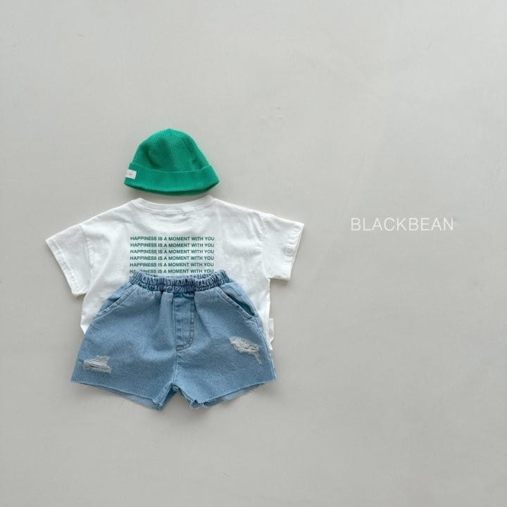 Black Bean - Korean Children Fashion - #magicofchildhood - 615 Blue Denim Vintage Pants - 6