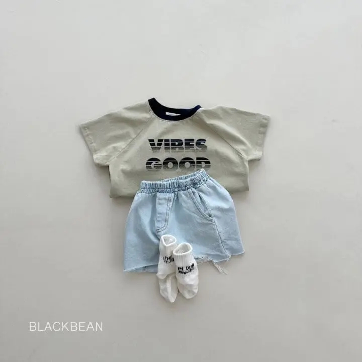 Black Bean - Korean Children Fashion - #minifashionista - Vibes Tee - 5