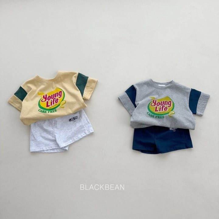 Black Bean - Korean Children Fashion - #stylishchildhood - Lemon Tee - 5