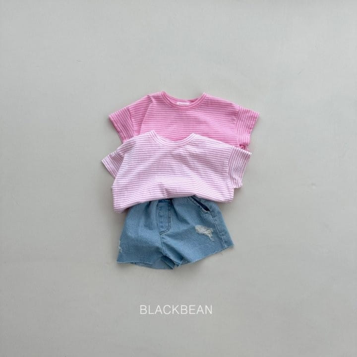Black Bean - Korean Children Fashion - #stylishchildhood - Jelly Tee One Plus One - 5