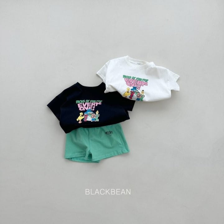 Black Bean - Korean Children Fashion - #stylishchildhood - One Pick Tee - 3