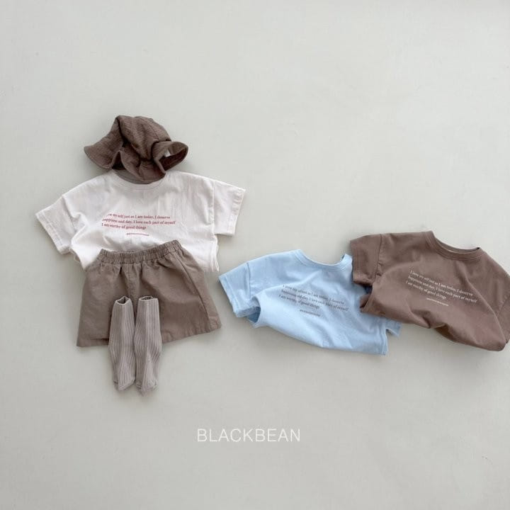Black Bean - Korean Children Fashion - #toddlerclothing - Love Me Tee With MoM - 3
