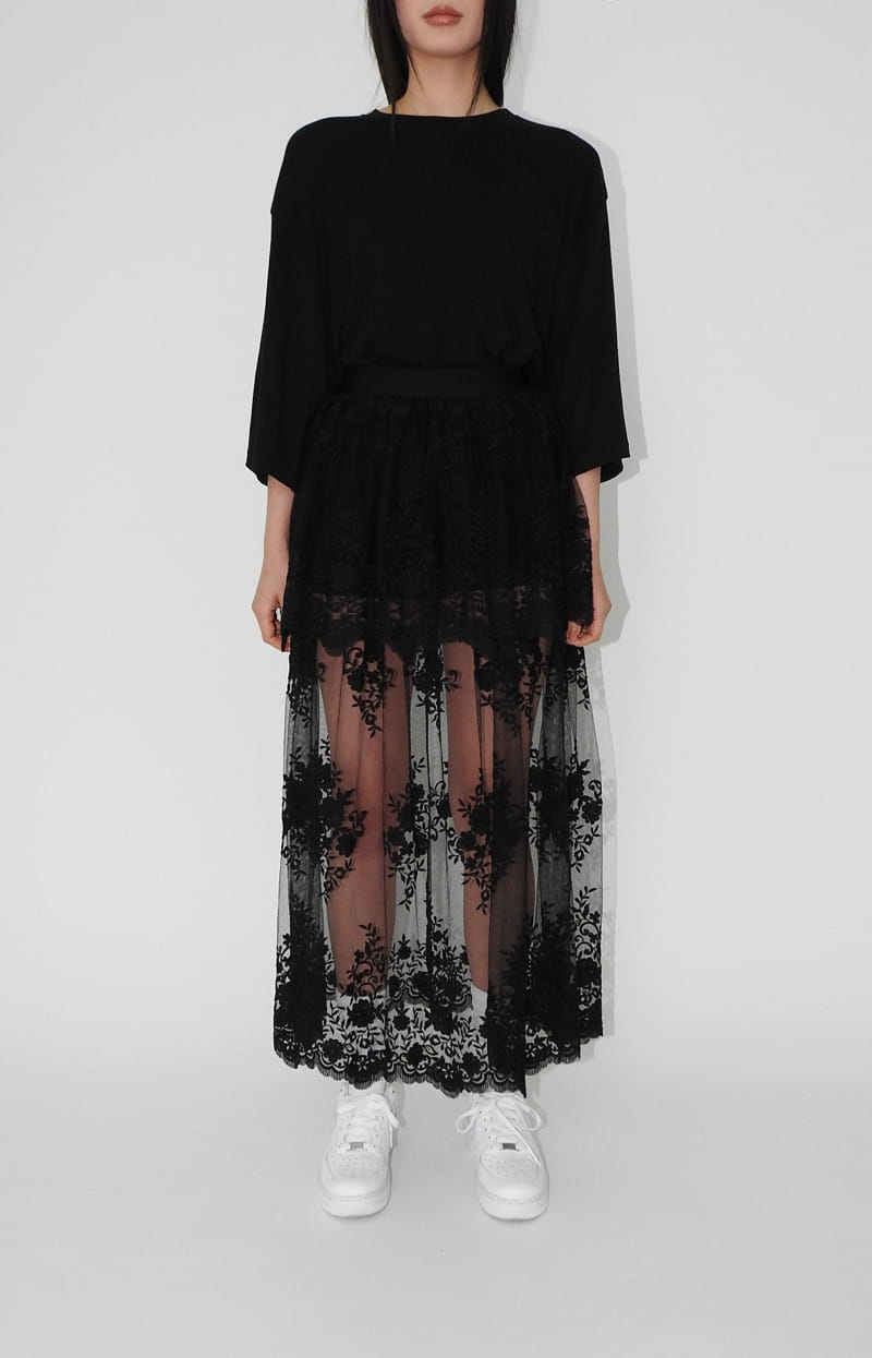 Black Fuchsia - Korean Women Fashion - #momslook - Layered Kan Kan Skirt - 2