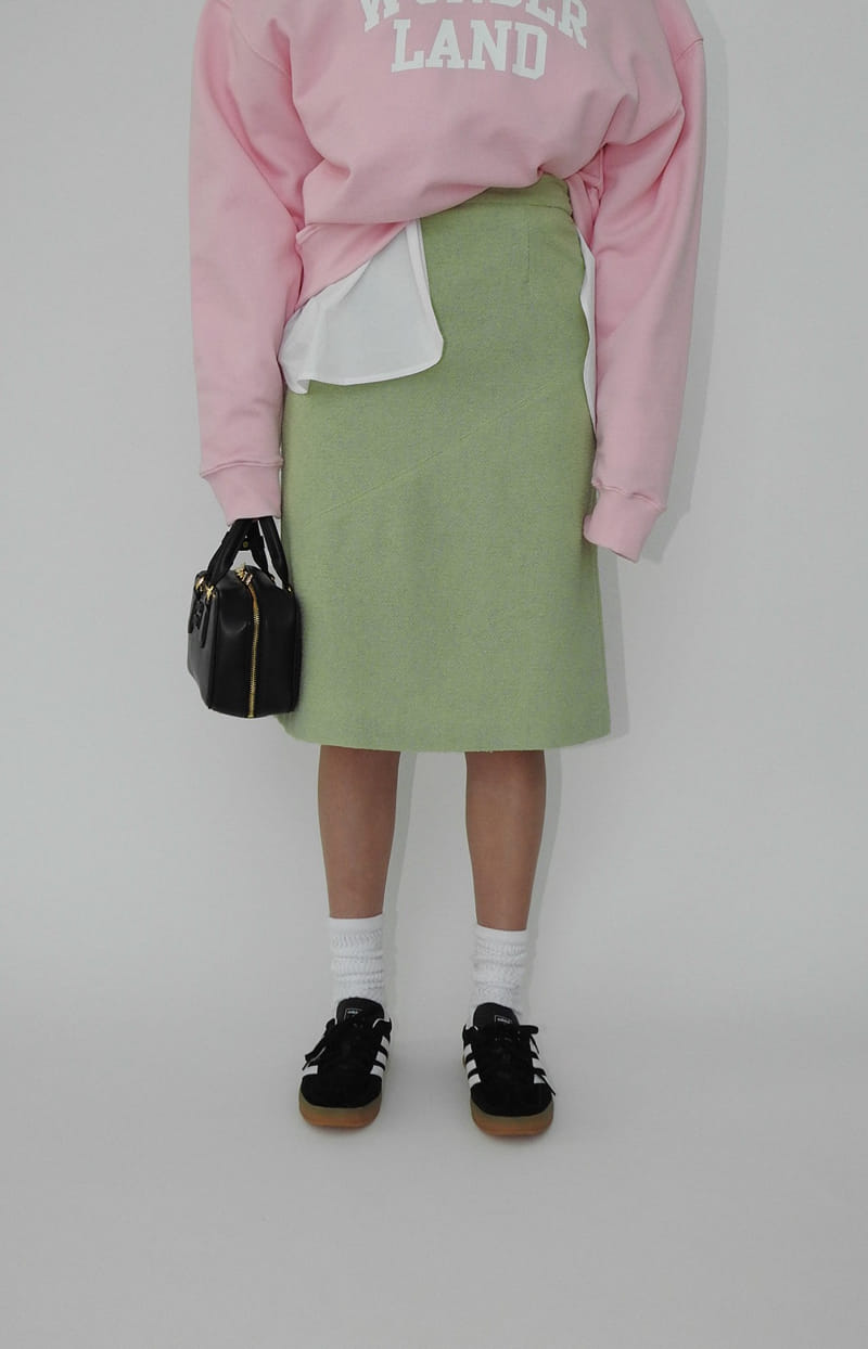 Black Fuchsia - Korean Women Fashion - #momslook - Summer Word Skirt - 7