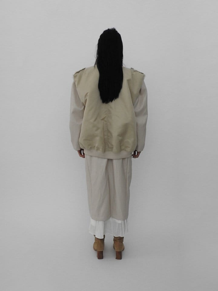 Black Fuchsia - Korean Women Fashion - #womensfashion - Flight Vest - 2