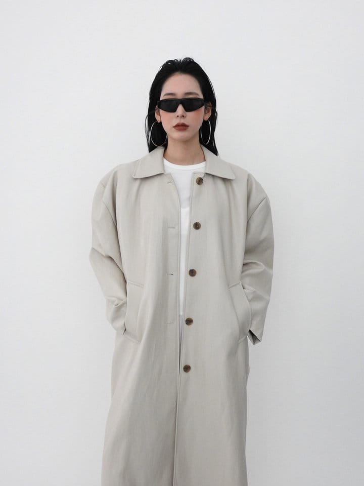 Black Fuchsia - Korean Women Fashion - #womensfashion - L Puff Long Coat - 3