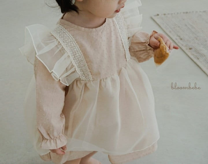 Bloombebe - Korean Baby Fashion - #babyootd - Snow Flower Organza - 7