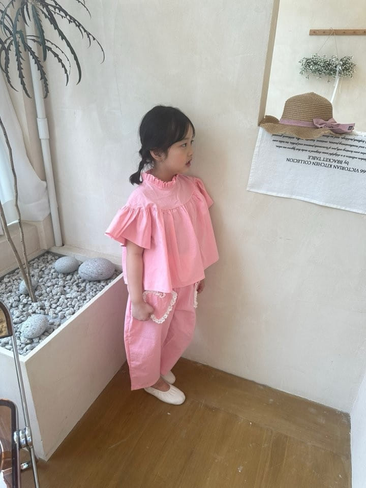 Bobo j - Korean Children Fashion - #discoveringself - Heart Pocket Pants - 6