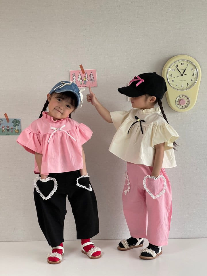 Bobo j - Korean Children Fashion - #kidsshorts - Wing Blouse - 2