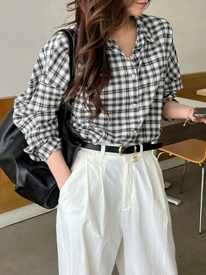 Brick - Korean Women Fashion - #momslook - Better Shirt - 5
