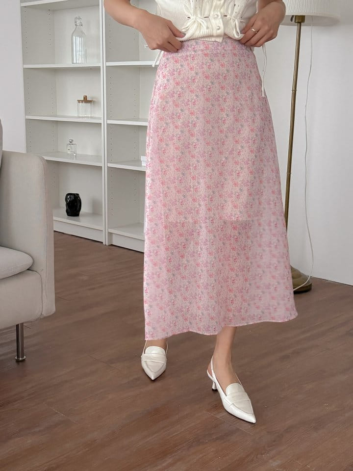 Bytheshew - Korean Women Fashion - #momslook - Spring Breeze Skirt - 5