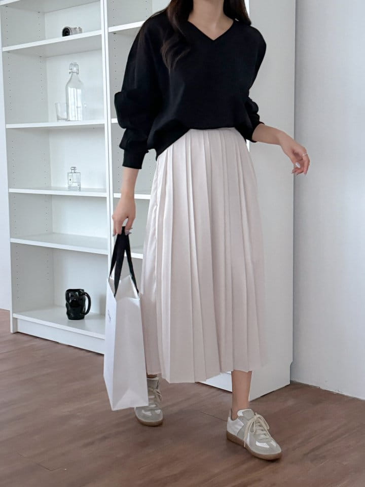 Bytheshew - Korean Women Fashion - #pursuepretty - Fairy Long Skirt - 5