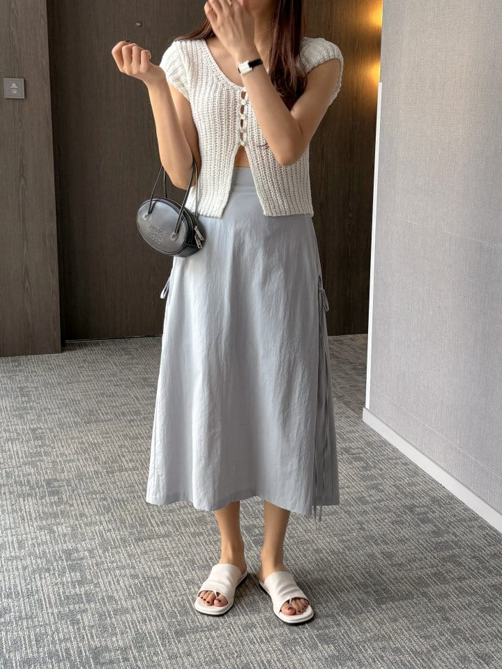 Bytheshew - Korean Women Fashion - #restrostyle - Bbi Bbi Skirt - 2