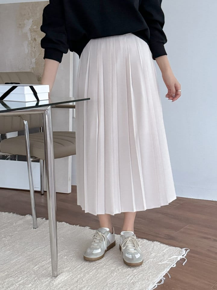 Bytheshew - Korean Women Fashion - #romanticstyle - Fairy Long Skirt - 7