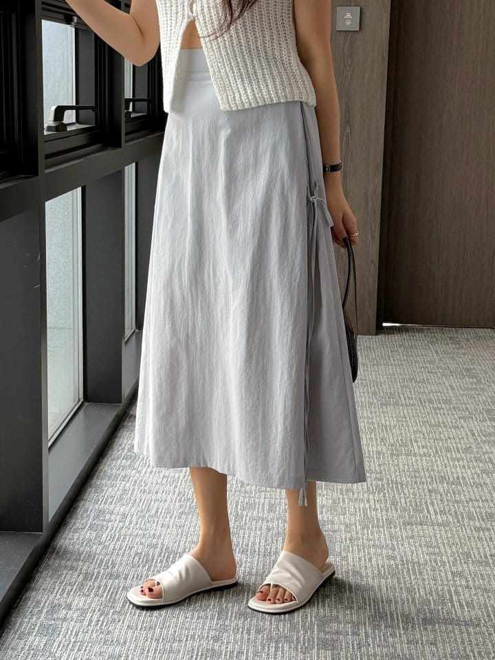 Bytheshew - Korean Women Fashion - #romanticstyle - Bbi Bbi Skirt - 4