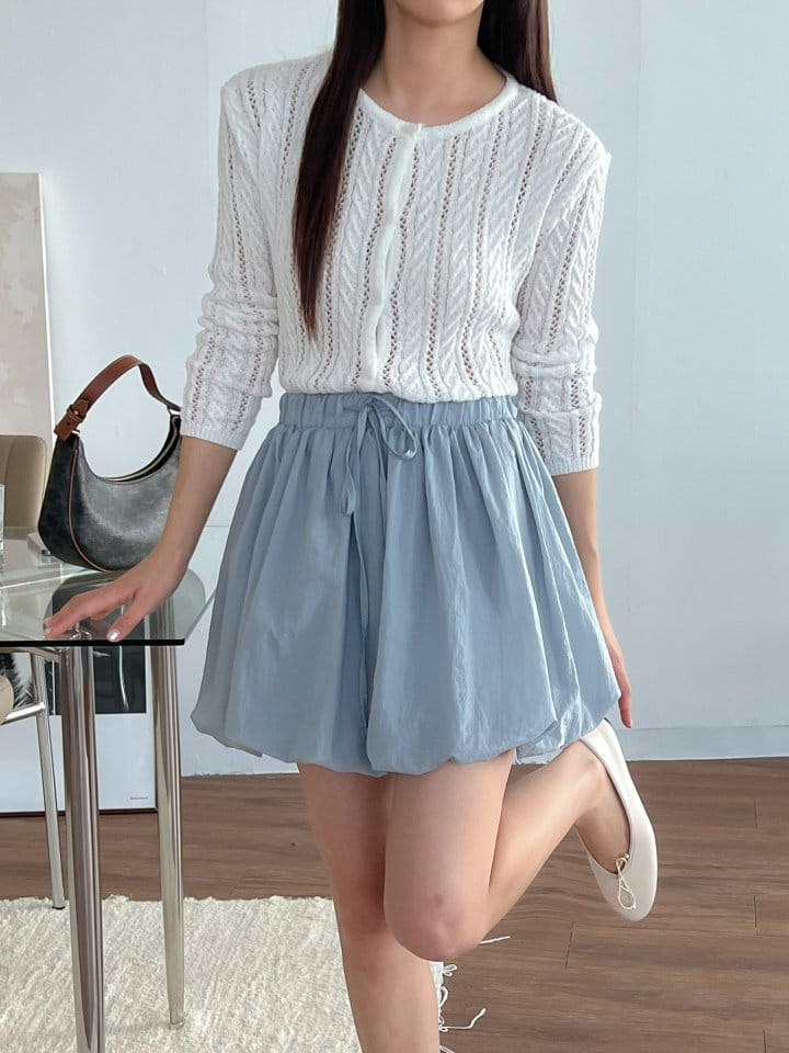 Bytheshew - Korean Women Fashion - #vintagekidsstyle - Pumpkin Mini Skirt - 9