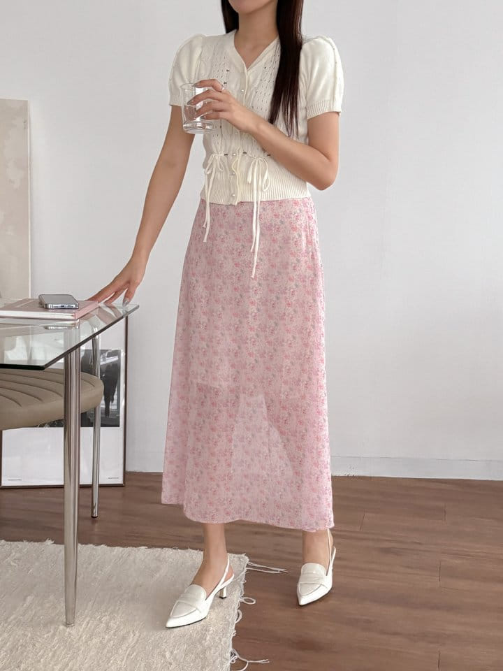 Bytheshew - Korean Women Fashion - #womensfashion - Spring Breeze Skirt - 8