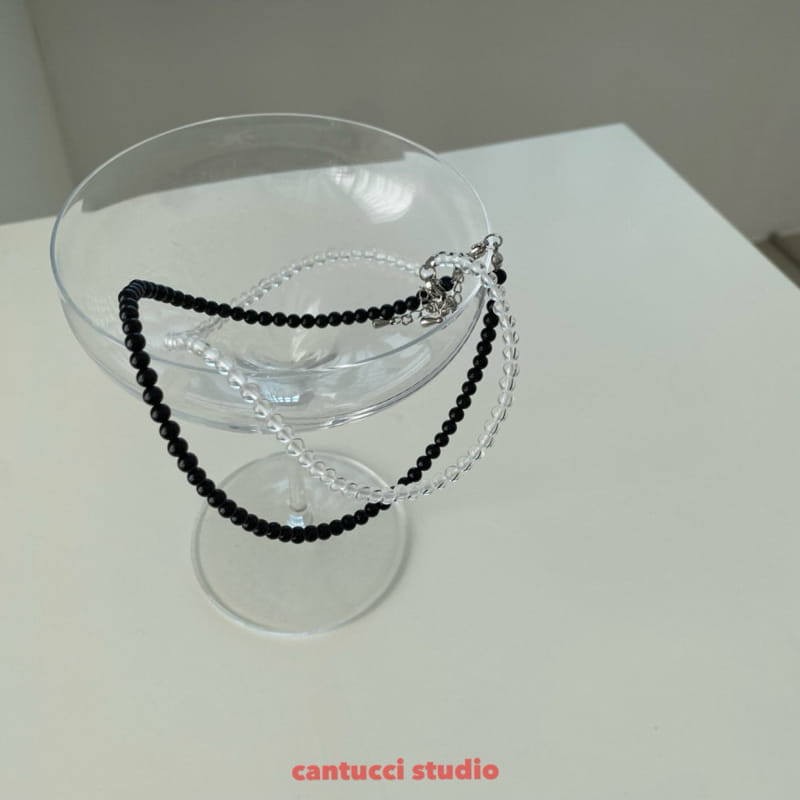 Cantucci Studio - Korean Children Fashion - #toddlerclothing - Onyx Necklace With Mom - 3