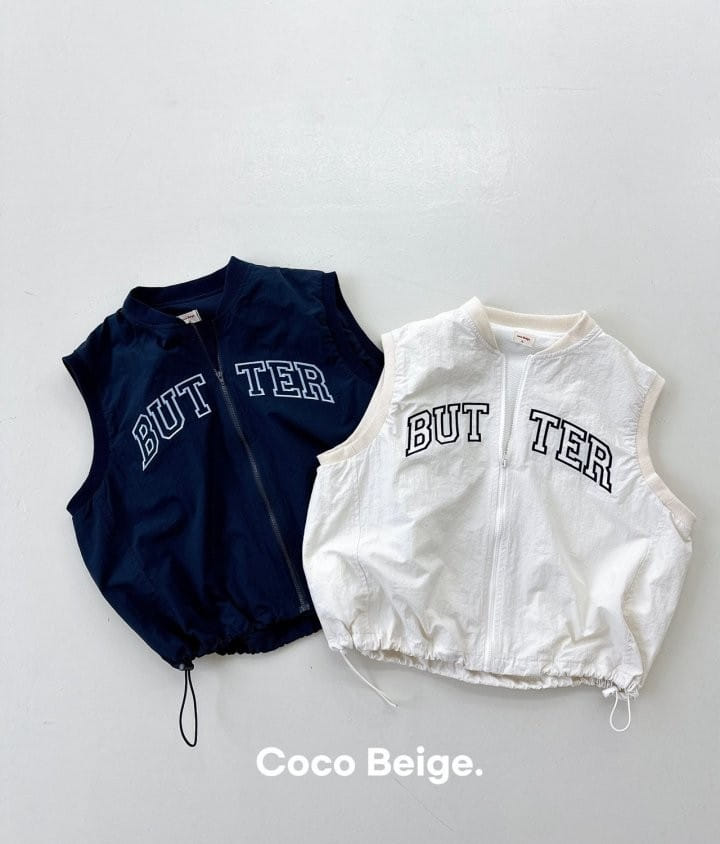 Coco-beige - Korean Children Fashion - #designkidswear - Butter Vest