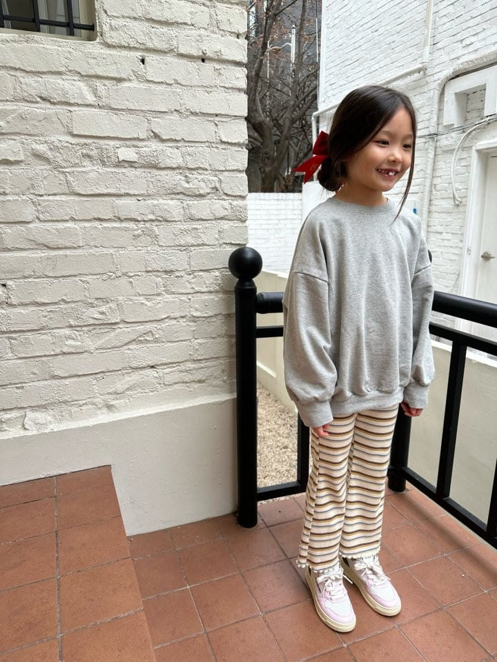 Coco-beige - Korean Children Fashion - #kidsshorts - Tanghulu Rib Pants - 9