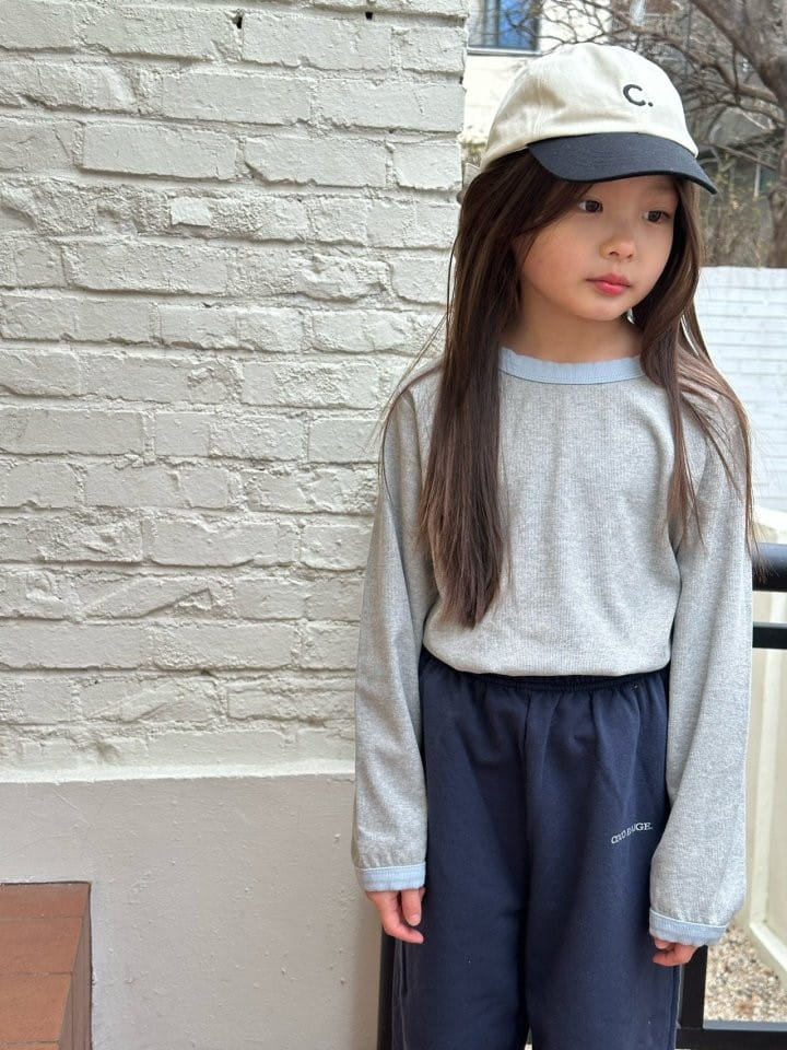 Coco-beige - Korean Children Fashion - #littlefashionista - Span Rib Tee - 5