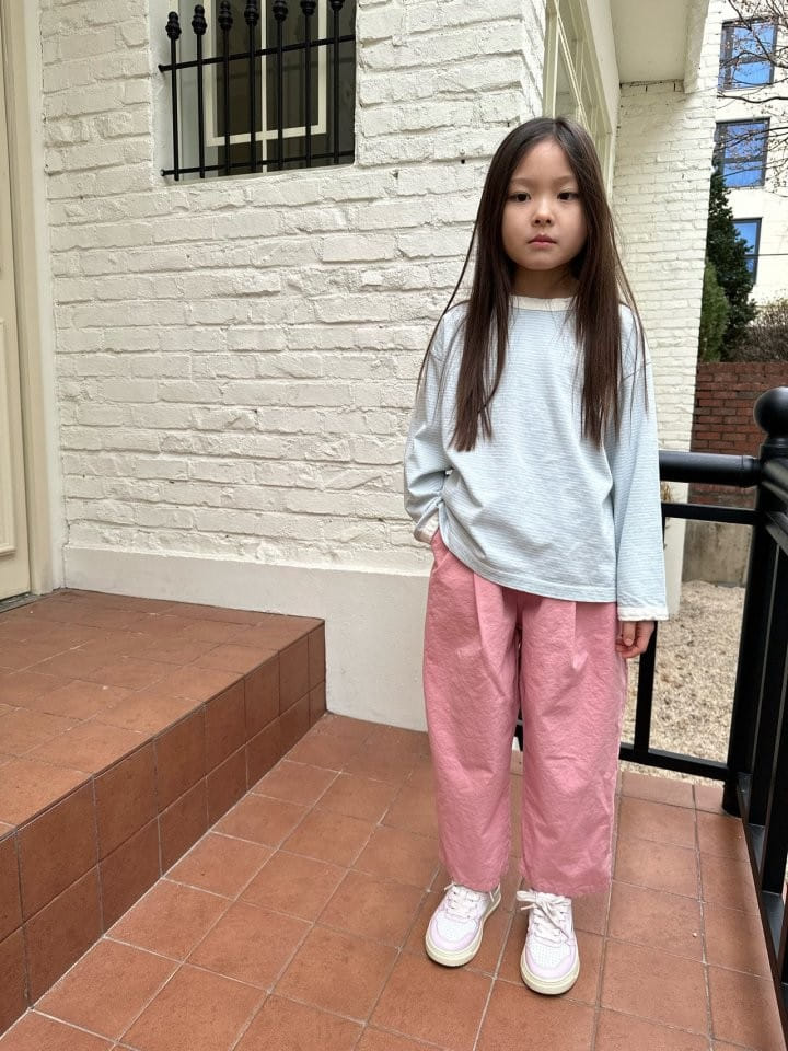 Coco-beige - Korean Children Fashion - #prettylittlegirls - Small Line Tee - 7