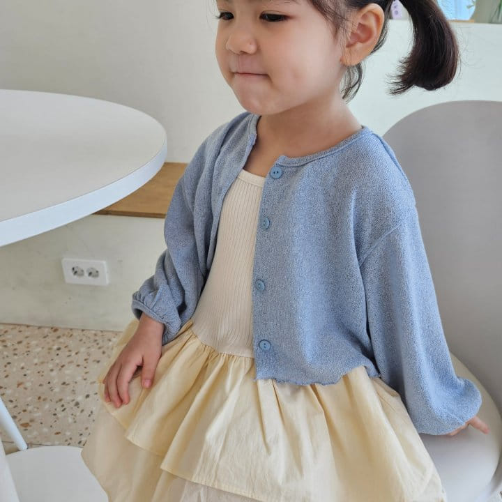Color - Korean Children Fashion - #prettylittlegirls - Ocean Cardigan