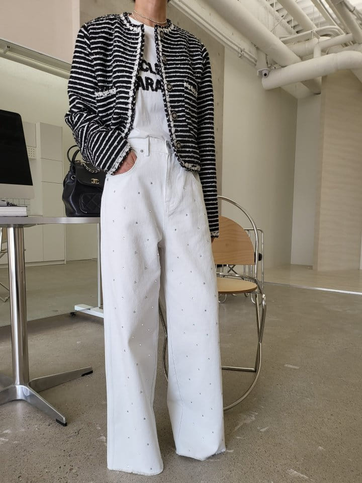 Corner0123 - Korean Women Fashion - #momslook - Cubic Pants - 4