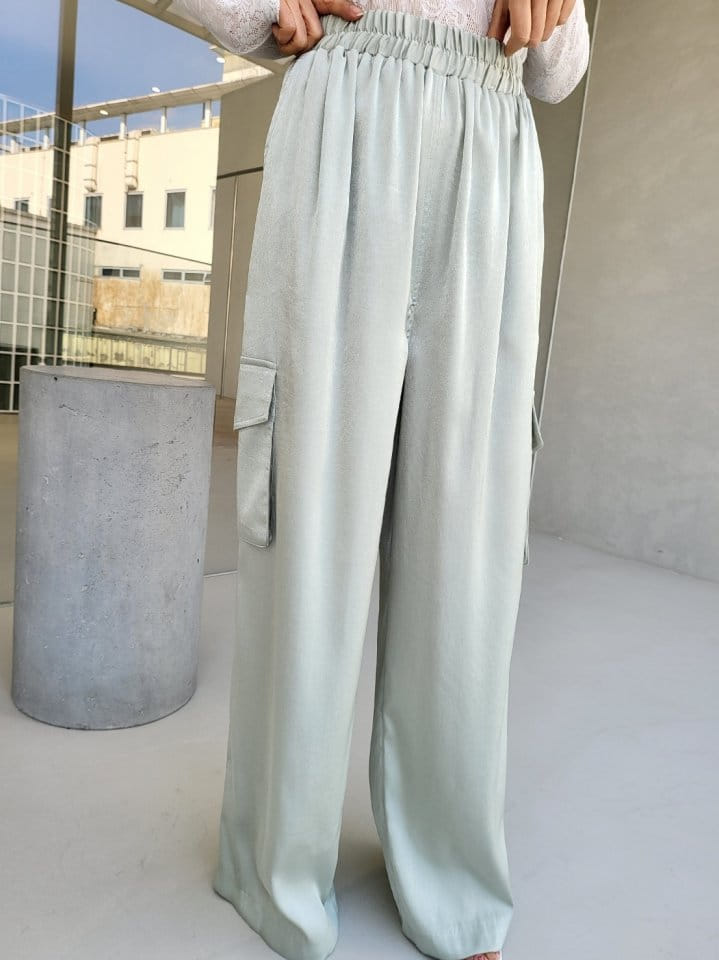 Corner0123 - Korean Women Fashion - #momslook - Pocket Pants