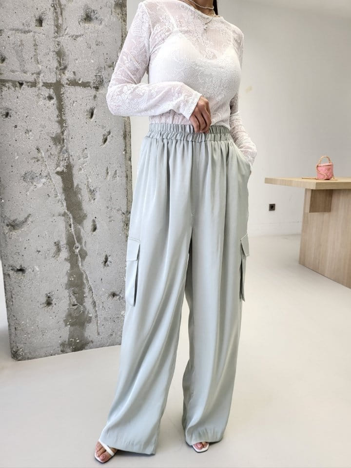 Corner0123 - Korean Women Fashion - #momslook - Pocket Pants - 11