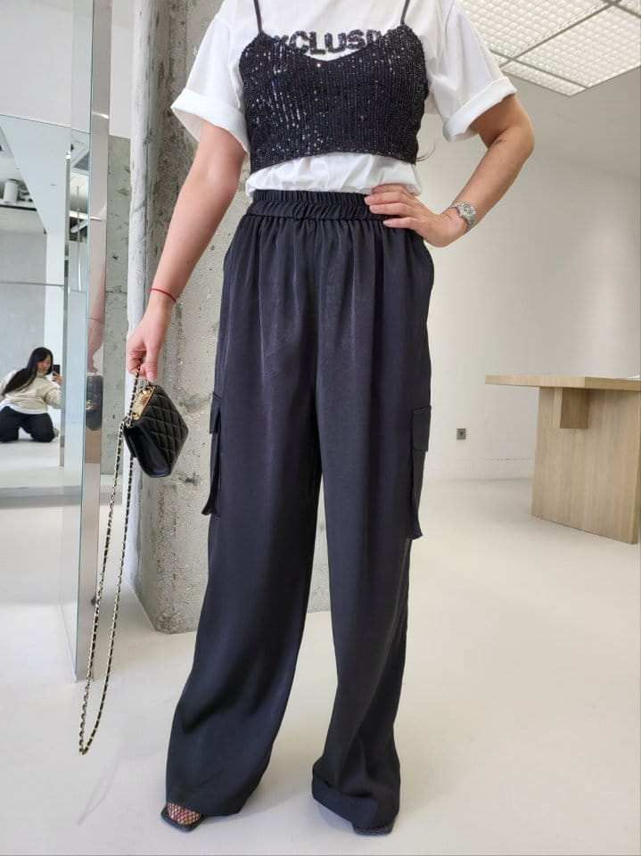 Corner0123 - Korean Women Fashion - #momslook - Pocket Pants - 5