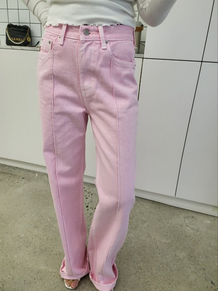 Corner0123 - Korean Women Fashion - #momslook - Dyeing Pintuck Pants - 2