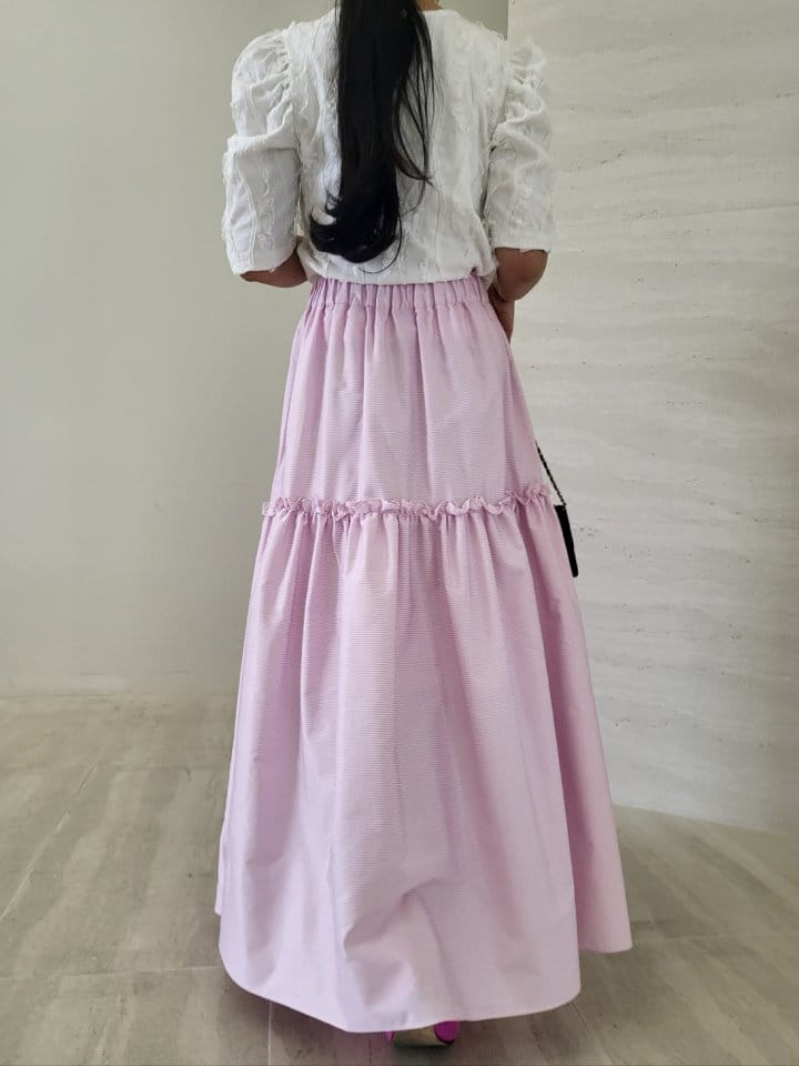 Corner0123 - Korean Women Fashion - #pursuepretty - ST Frill Skirt - 3