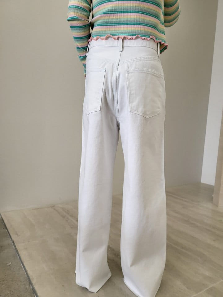 Corner0123 - Korean Women Fashion - #romanticstyle - Cubic Pants - 11