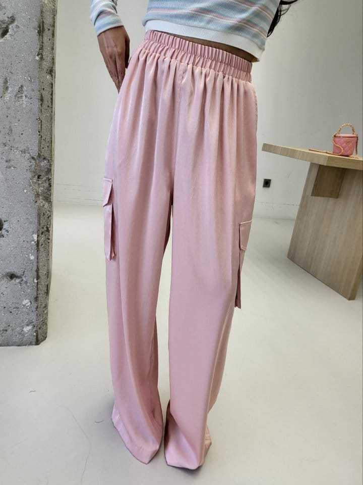 Corner0123 - Korean Women Fashion - #momslook - Pocket Pants - 4
