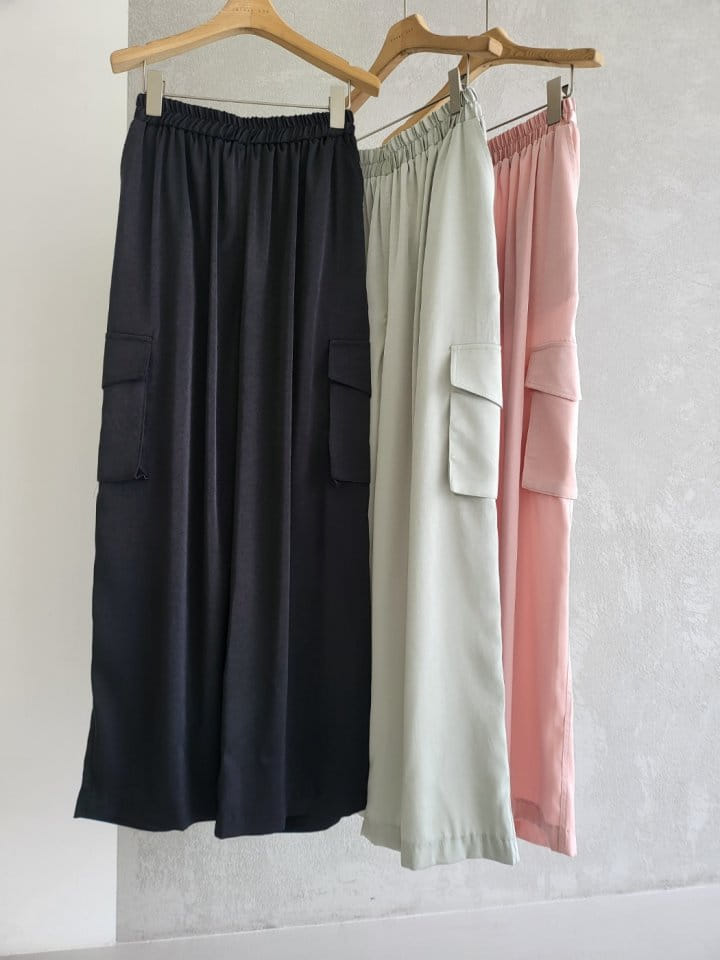 Corner0123 - Korean Women Fashion - #womensfashion - Pocket Pants - 6