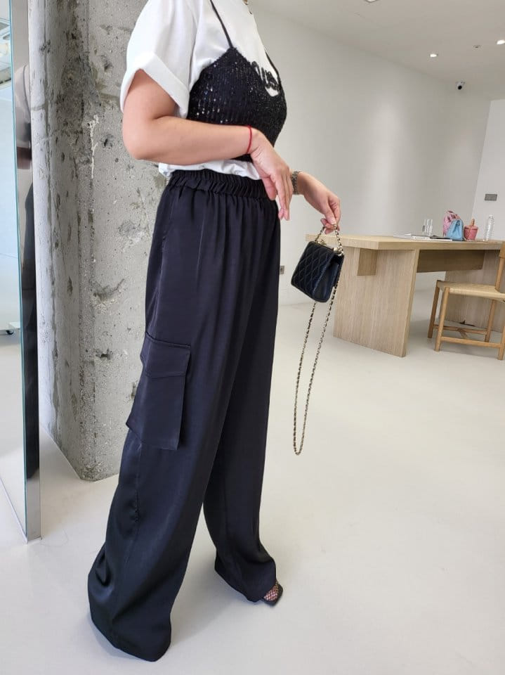 Corner0123 - Korean Women Fashion - #womensfashion - Pocket Pants - 8