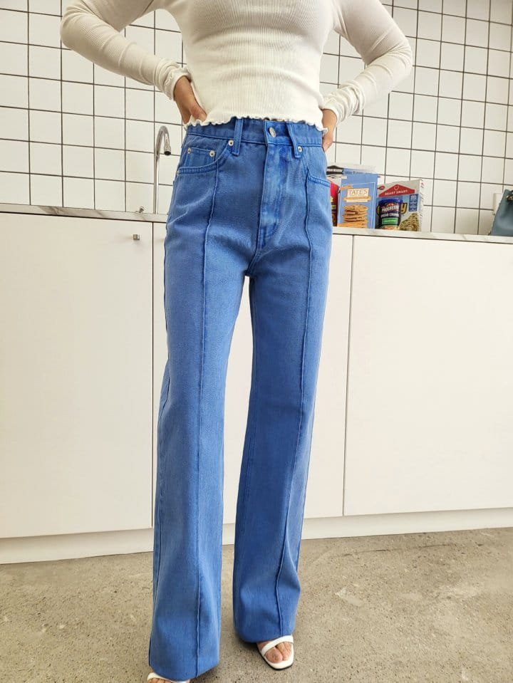 Corner0123 - Korean Women Fashion - #womensfashion - Dyeing Pintuck Pants - 5
