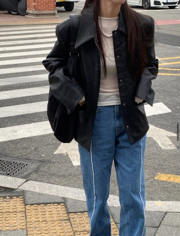 Cover - Korean Women Fashion - #momslook - Low L Jacket - 5